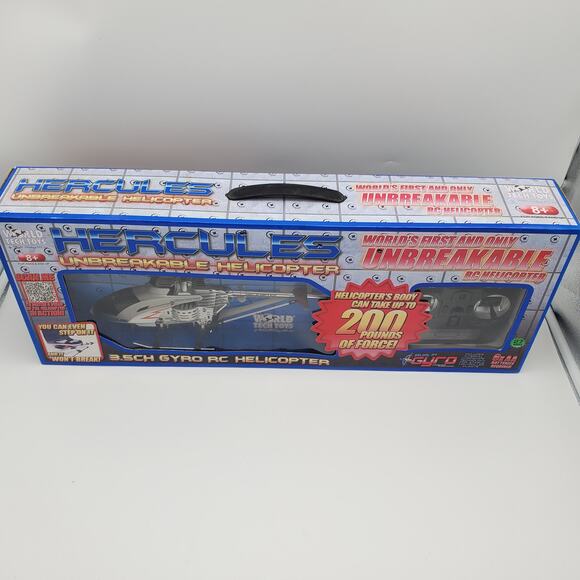 Hercules 3.5CH Gyro RC Helicopter Unbreakable Design NIB - Picture 2 of 7